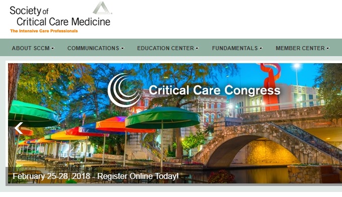 Society Of Critical Care Medicine (SCCM) 47th Critical Care Congress ...